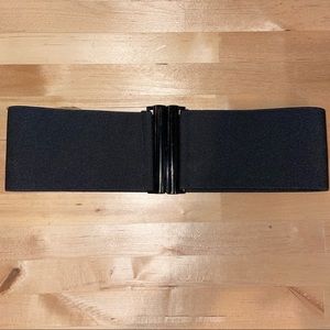 American Apparel black wide elastic belt